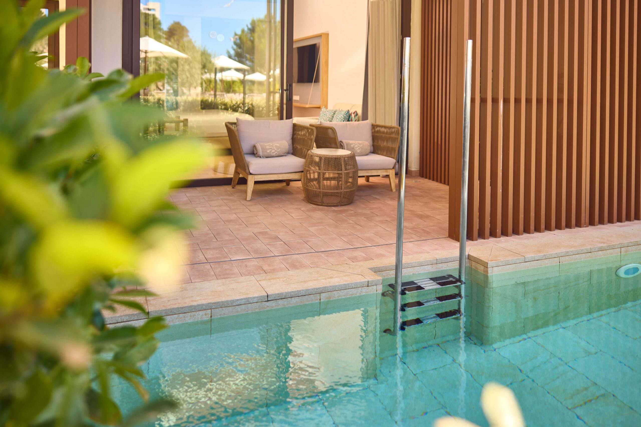 The Club Room with Swim-Up Pool
